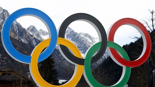 Die olympischen Ringe Die olympischen Ringe