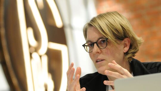 Schalke-Vorständin Rühl-Hamers Schalke-Vorständin Rühl-Hamers