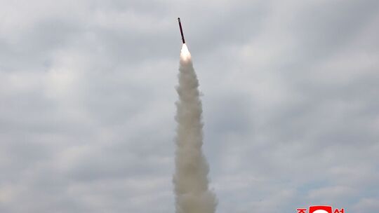 Nordkorea testet strategischen See-Boden-Marschflugkörper