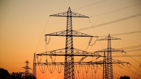 Hochspannungsleitungen