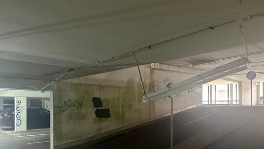 Parkhaus Teichplatz Prüm Vandalismus 2 Parkhaus Teichplatz Prüm Vandalismus 2