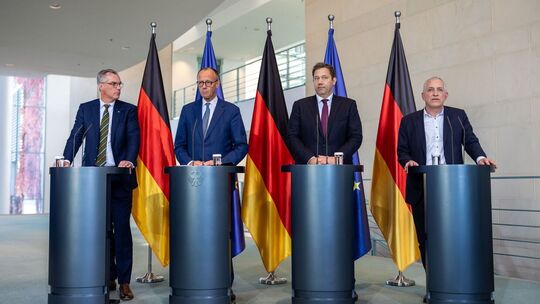 Stahlgipfel im Kanzleramt Stahlgipfel im Kanzleramt