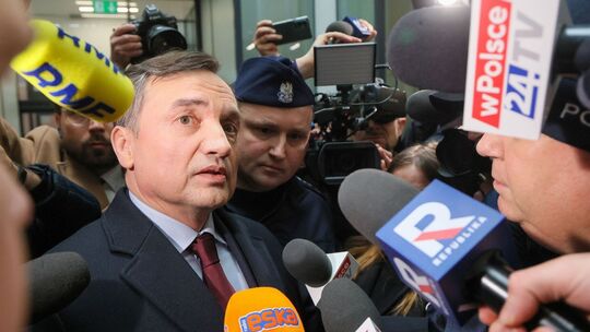 Ehemaliger polnischer Justizminister Zbigniew Ziobro Ehemaliger polnischer Justizminister Zbigniew Ziobro