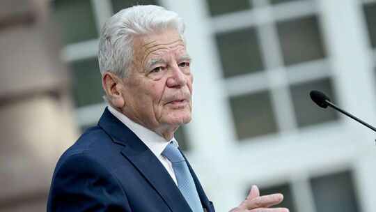 Alt-Bundespräsident Joachim Gauck Alt-Bundespräsident Joachim Gauck