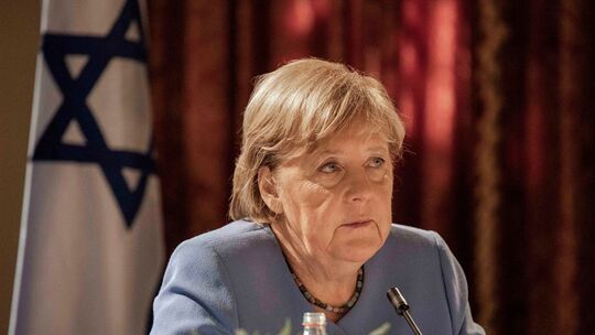 Ex-Bundeskanzlerin Merkel in Israel