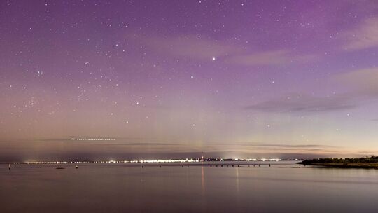 Aurora Australis über Australien