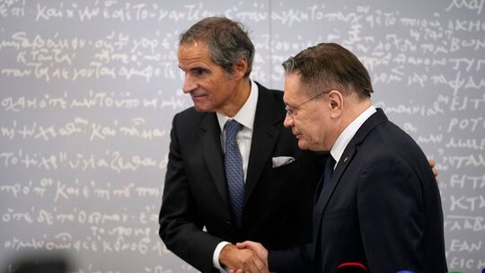 IAEA Direktor Grossi in Russland IAEA Direktor Grossi in Russland