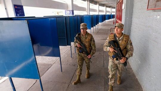 Vor Präsidentschaftswahl in Chile Vor Präsidentschaftswahl in Chile