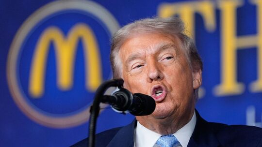 US-Präsident Trump bei McDonald's Impact Summit US-Präsident Trump bei McDonald's Impact Summit
