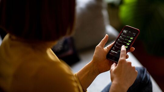 Aktienkurse auf dem Handy Aktienkurse auf dem Handy