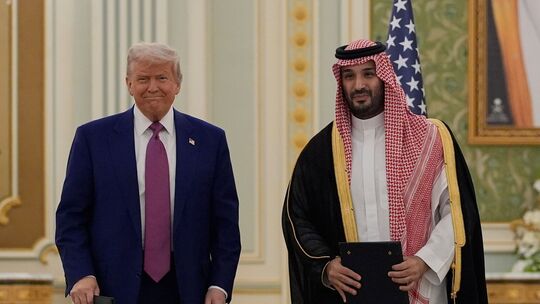 Trump empfängt saudischen Kronprinzen im Weißen Haus Trump empfängt saudischen Kronprinzen im Weißen Haus