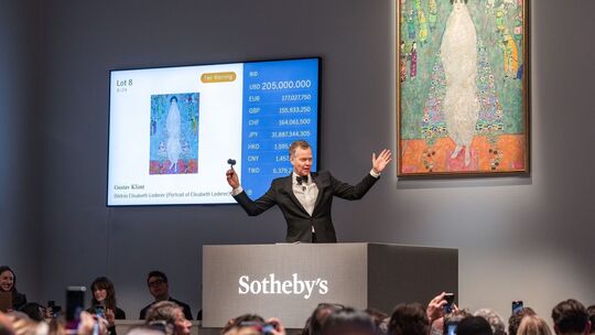 Rekord: Klimt-Gemälde für 236,4 Millionen Dollar versteigert Rekord: Klimt-Gemälde für 236,4 Millionen Dollar versteigert