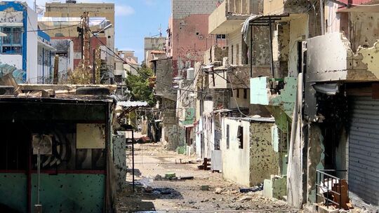 Lage im palästinensischen Lager Ain al-Hilwah im Libanon