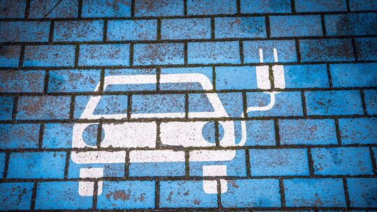 Parkplatz für Elektroauto Parkplatz für Elektroauto