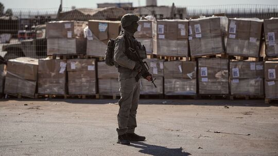 Nahostkonflikt - Kerem Shalom Grenzübergang