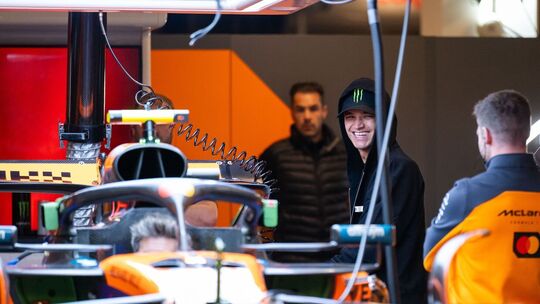 Vor dem Großen Preis von Las Vegas