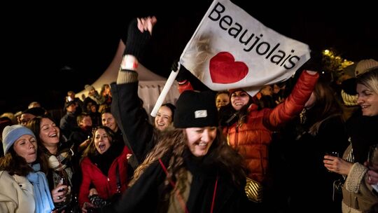 Frankreich feiert den Beaujolais Nouveau