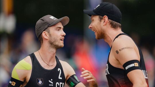 Nils Ehlers (r) und Clemens Wickler