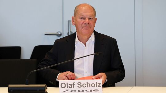 Untersuchungsausschuss Klimaschutzstiftung - Olaf Scholz