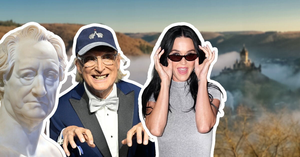 Goethe, Otto, Katy Perry & Co.: Diese Stars waren schon Touri an Mosel ...