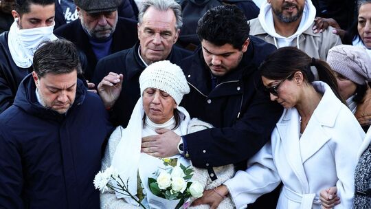 Demonstration gegen Drogengewalt in Frankreich