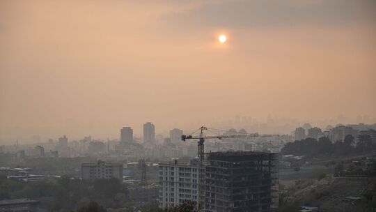 Smog in Teheran