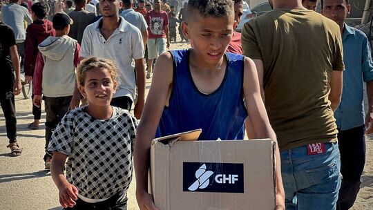 Nahostkonflikt - GHF-Hilfsgüterverteilung Nahostkonflikt - GHF-Hilfsgüterverteilung
