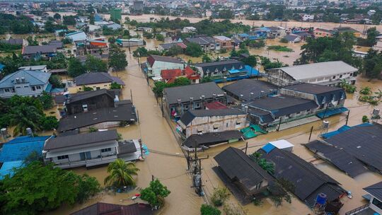 Überschwemmungen in Südthailand Überschwemmungen in Südthailand