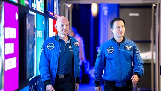 Alexander Gerst und Matthias Maurer