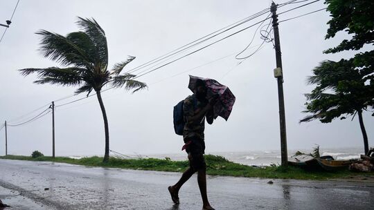 Überschwemmungen in Sri Lanka