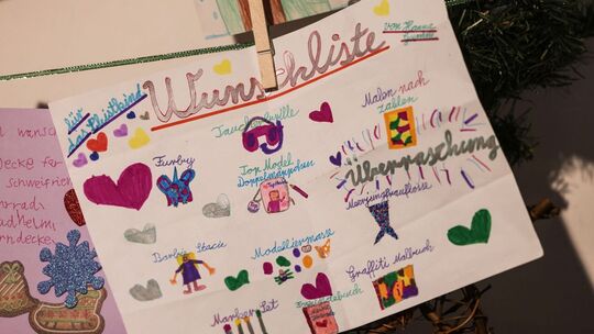 Wunschzettel fürs Christkinbd