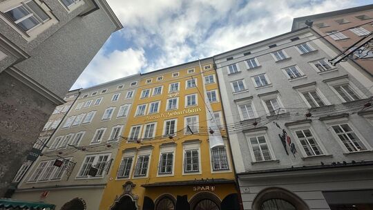 Mozarts Geburtshaus in Salzburg