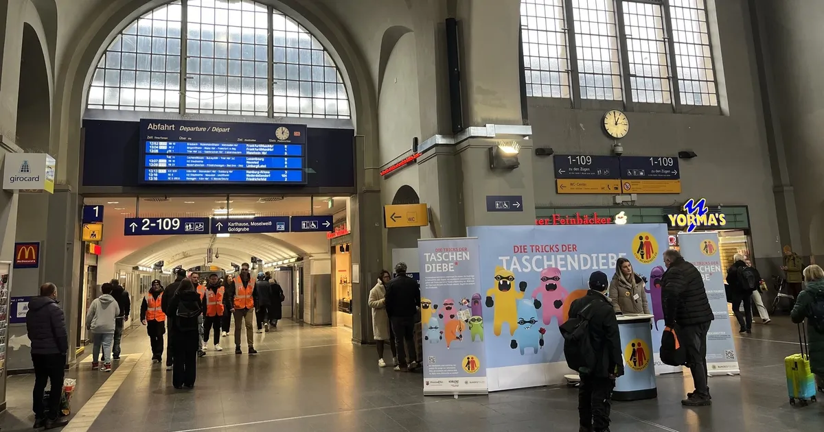 Kriminalpräventiver Rat tagt: Koblenzer Hauptbahnhof gilt als „eher ...