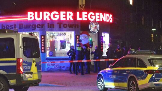 Schüsse in Burgerladen in Hamburg