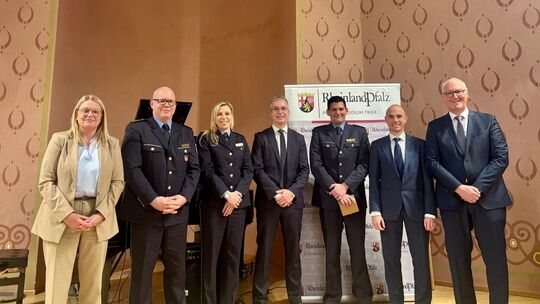 v.l.n.r. Anja Rakowski, Dominik Sienkiewicz, Romy Berger, Andreas Thieltges, Matthias Pauly, Patrick Niegisch, Dietmar Braun