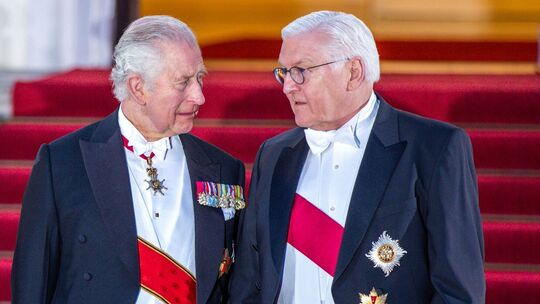 König Charles III. und Bundespräsident