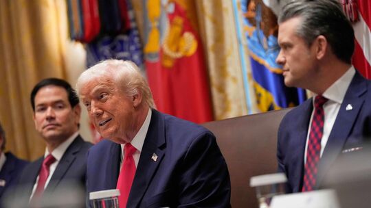 Kabinettssitzung im Weißen Haus Kabinettssitzung im Weißen Haus