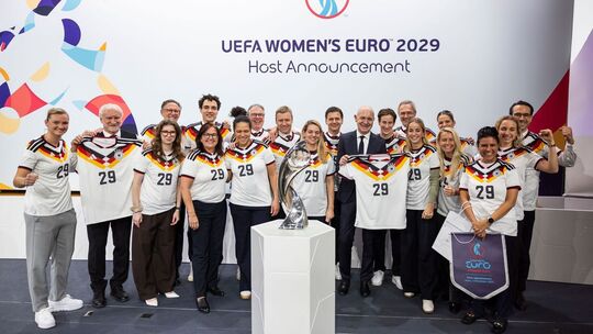 Vergabe der EM der Fußballerinnen 2029