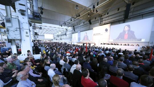 VW-Betriebsratsvorsitzende Daniela Cavallo