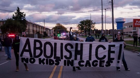 Proteste in den USA - Broadview