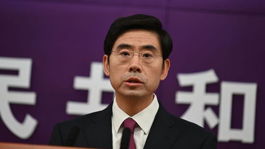 Sprecher von Chinas Handelsministerium He Yadong