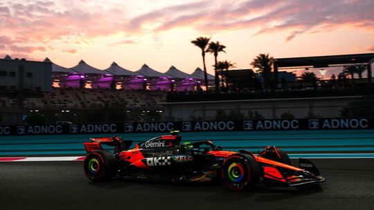 Vor dem Großen Preis von Abu Dhabi