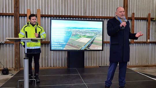 Grundsteinlegung Geothermie- und Lithiumextrationsanlage