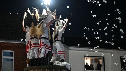 Nikolaus-Tradition "Klaasohm" auf der Nordseeinsel Borkum