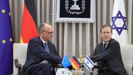 Kanzler Merz in Israel