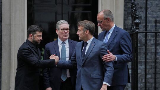 Ukraine-Krieg - Beratungen mit europäischen Partnern in London