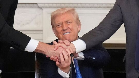 Führer der verfeindeten Kaukasus-Staaten bei Trump Führer der verfeindeten Kaukasus-Staaten bei Trump