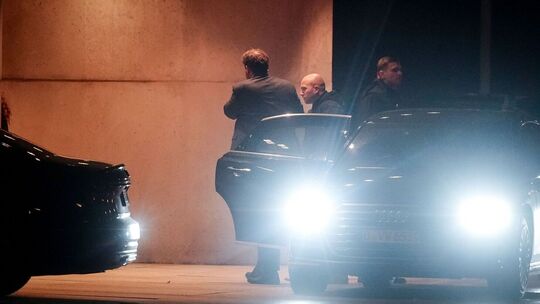 Die Spitzen von Union und SPD beraten im Koalitionsausschuss Die Spitzen von Union und SPD beraten im Koalitionsausschuss