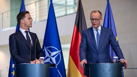 Kanzler Merz trifft Nato-Generalsekretär Rutte Kanzler Merz trifft Nato-Generalsekretär Rutte