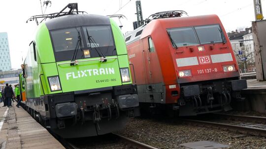Fernzug Flixtrain Fernzug Flixtrain
